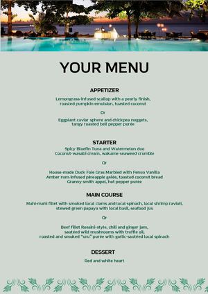 Romantic Diner Eng