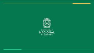 Informe Universidad Nacional