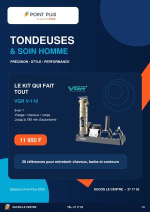 Depliant Point Plus Tondeuses