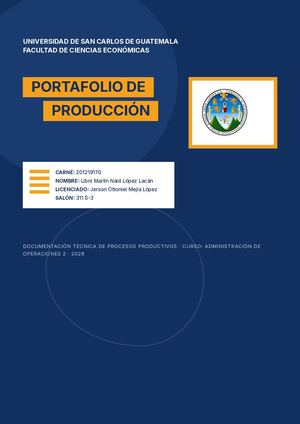 Portafolio De Produccion Libni Lopez 201219170