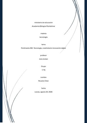 Proyecto Tirmestral 2 Tecnologia 2026