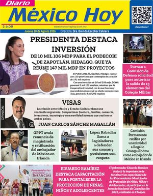 Mexico Hoy 20 De Agosto 2026 Ok