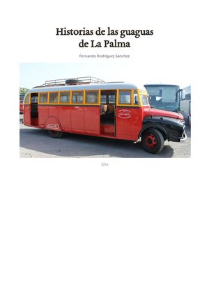 Historia de las guaguas de La Palma