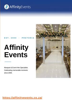 Affinity Events - Ebook (August 2026)