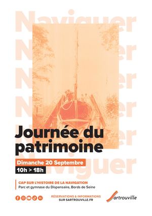 Programme Journée du patrimoine 2026 - Ville de Sartrouville