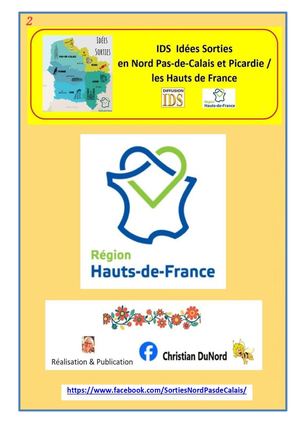 IDS - Quelques Idées de Sorties en HAUTS-DE-FRANCE, Week-end  du 22 & 23 AOÛT 2026