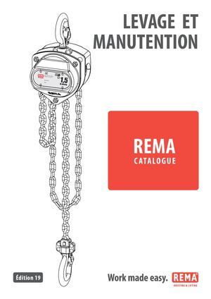 Catalogue Rema - Cap Levage
