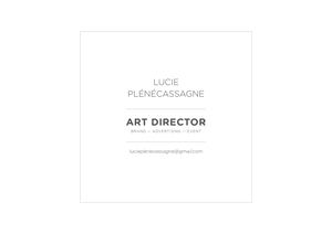 Lucie Plenecassagne — Art director portfolio