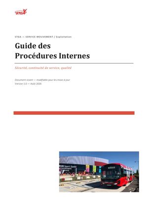 Guide Procedures Stga