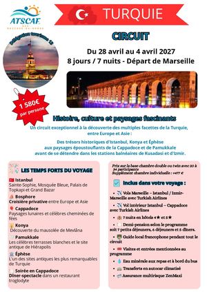Bulletin D'inscription Turquie