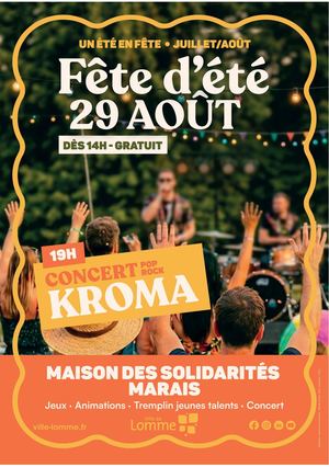 programme fête d'été du 29 Aout 2026