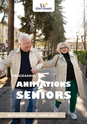 Programme activités seniors Septembre 2026 - mars 2027