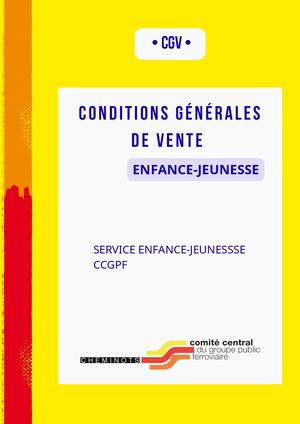 CGV ENFANCE-JEUNESSE 2026