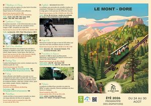 Programme Semaine 35