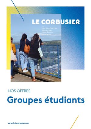 Offre Groupes étudiants Corbu