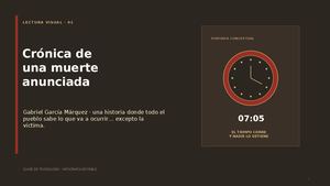 Cronica De Una Muerte Anunciada (1)