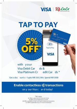 Visa Debit & Credit Tent Card All Pdf