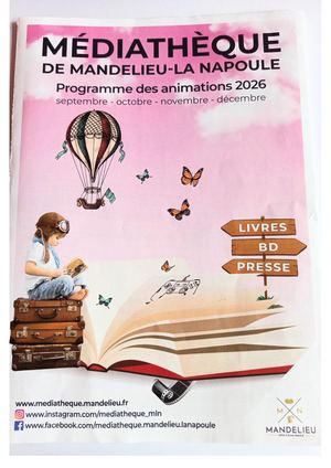 Programme Mediatheque Sept à Dec