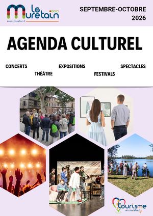 agenda culturel sept-oct 2026