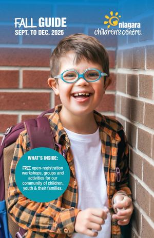 Niagara Children's Centre Fall Event Guide (2026)