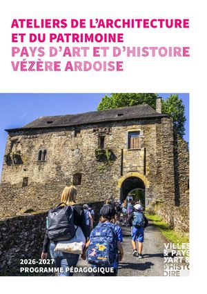 Programme Pédagogique 2026 2027 Pah Vézère Ardoise