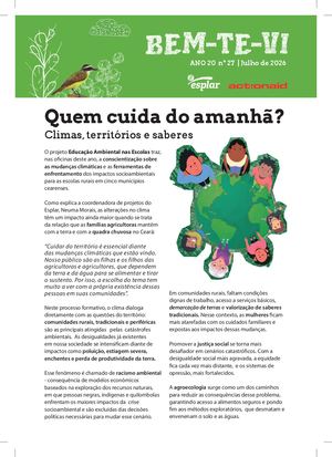 Quem cuida do amanhã? Climas, territórios e saberes