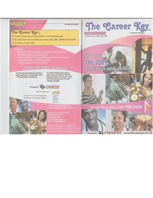 The Career Key Caribbean Edition