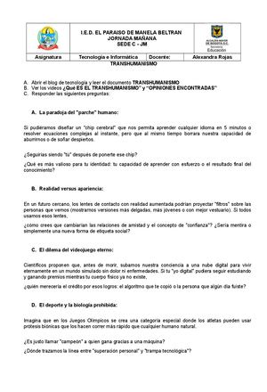 Guia De Transhumanismo