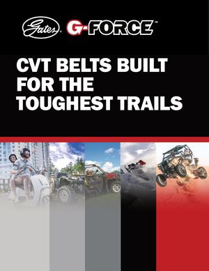 G Force Belt Portfolio Brochure