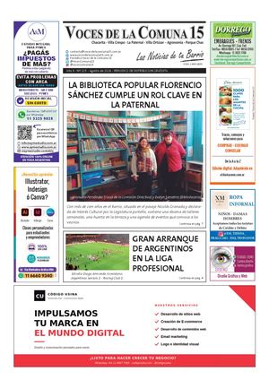 Agosto 2026 - Voces de la Comuna 15