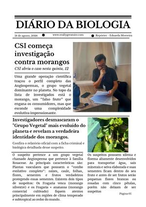 Jornal Diário da Biologia