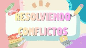 Resolviendo Conflictos
