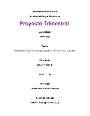 Johan Proyecto Tecnología 11b