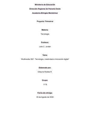 Dileynis Proyect De Tecno