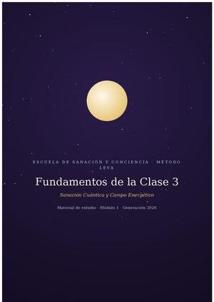 Fundamentos Clase 3 Sanacion Cuantica Leva