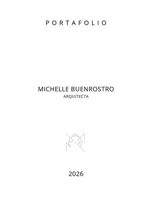 Portafolio Michelle Buenrostro Arquitectura
