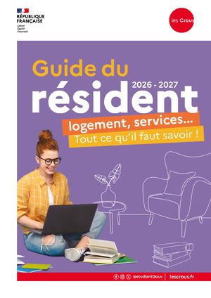 Guide Resident 2026-27