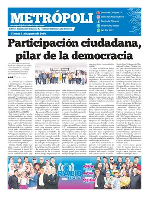 Metropoli Viernes 21 De Agosto 2026