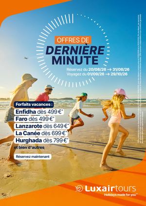 Offres Last Minute Aout 26 LGT