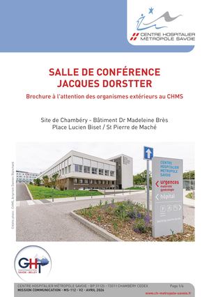 CHMS - Salle de conférence J Dorstter