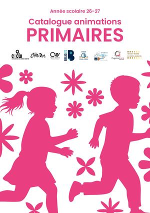 Catalogue animations primaires 26 27