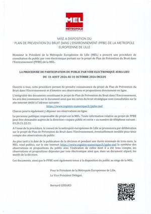 Avis D'enquête Public Bruit