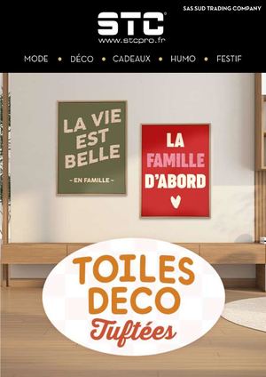 STC - 2026 - Semaine 34#2 - Toiles Déco Tuftées