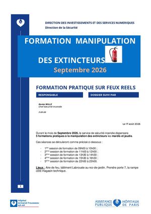 [TRS] Note Formation Pratique Incendie 2026