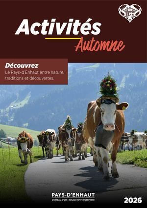 Activités Automne 2026