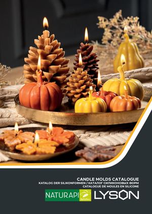 Catalogue Moules à bougies en silicone