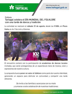 Partes de Prensa - 21/08/2026