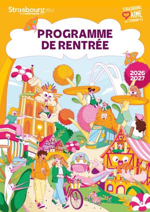 Programme de rentrée 2026-2027