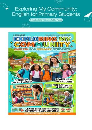 Exploring My Community English For Primary Students