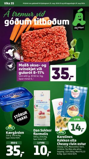 Á tilboðsblað vika 35 2026